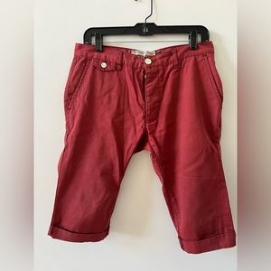 Skinny chino short